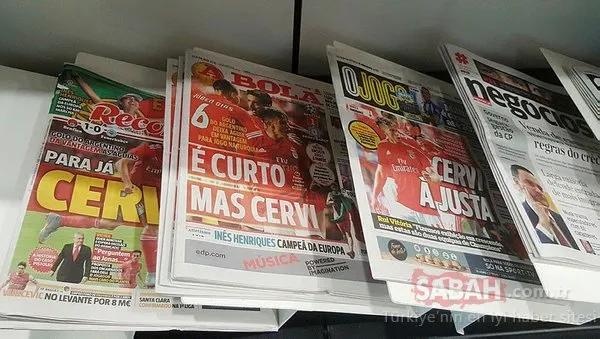 Benfica-Fenerbahçe maçı Portekiz basınında