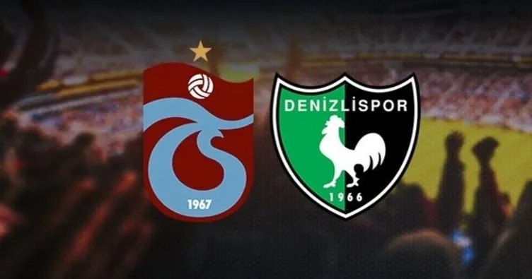 Trabzonspor Denizlispor maçı ne zaman saat kaçta hangi kanalda şifresiz mi?
