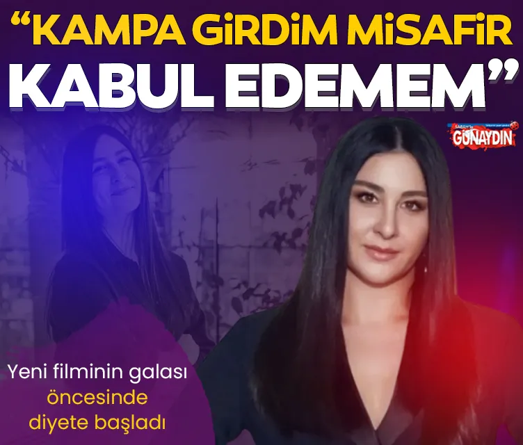 Kampa girdim misafir kabul edemem