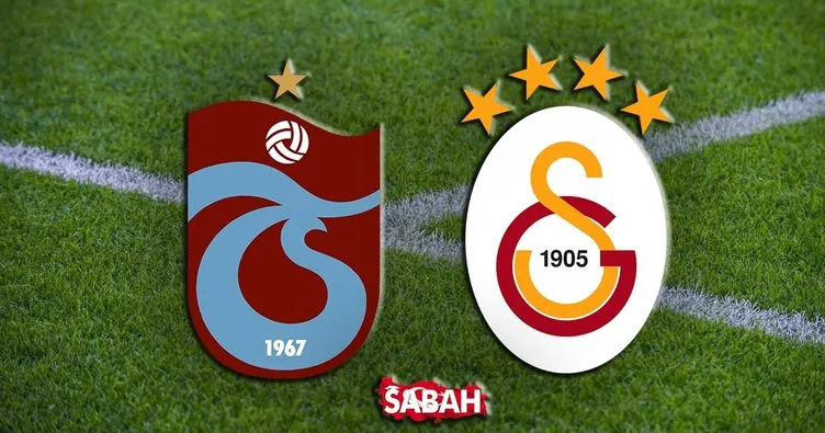 Trabzonspor Galatasaray maçı ne zaman, hangi kanalda, saat kaçta? Süper Lig Trabzonspor Galatasaray maçı canlı yayın kanalı
