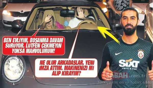 Galatasaraylı Fatih Öztürk'ten önce rica sonra tehdit! Bu fotoğraf çıkarsa ben biterim