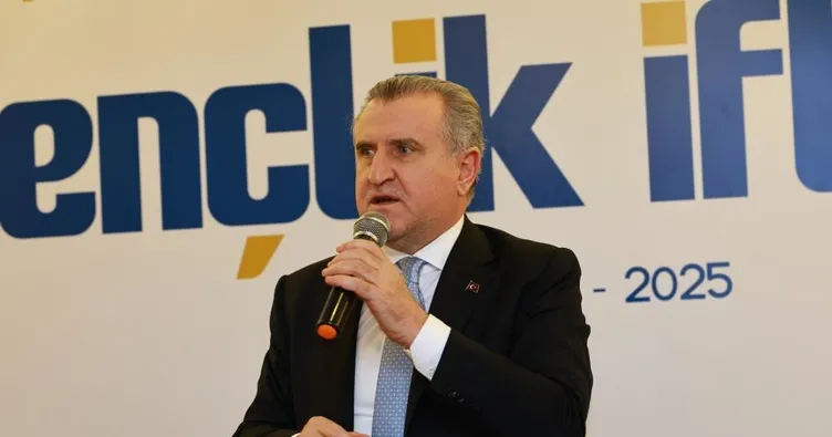 Gençlik ve Spor Bakanı Aşkın Bak: Biz gençlerin bakanlığıyız, gençlerin emrindeyiz