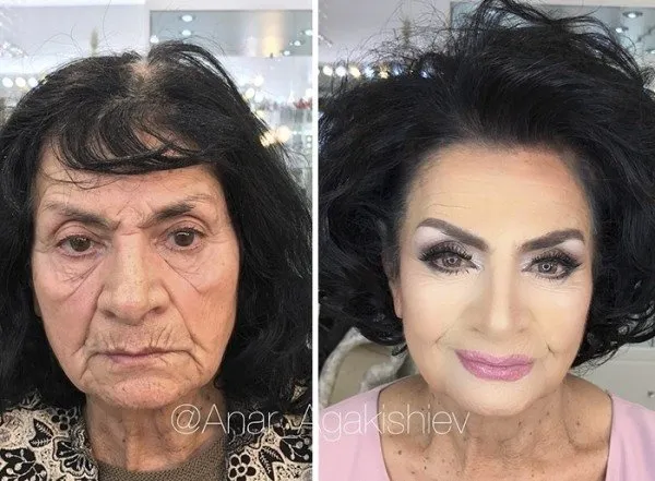 Makyajla gelen büyük değişim!