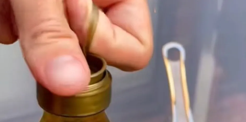 Zeytinyağı şişesindeki bu parça meğer o görevi görüyormuş! Deneyenler hayat kurtarıcı diyor