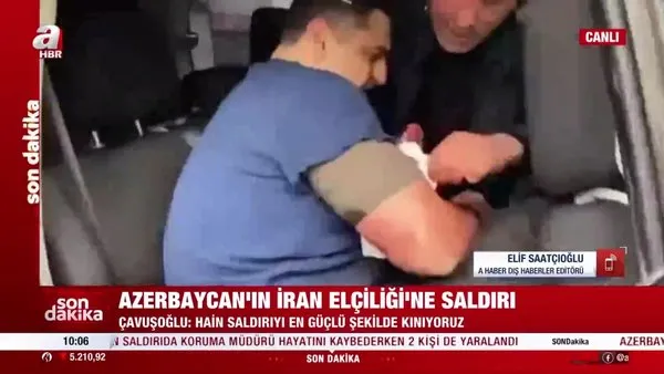 Son Dakika: Azerbaycan'ın İran büyükelçiliğine silahlı saldırı! İşte ilk görüntüler... | Video