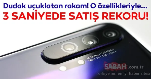 HONOR 20 Pro 3 saniyede satış rekoru kırdı! Honor 20 Pro özellikleri ne?