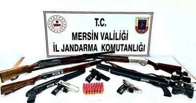 Tarsus’ta jandarma’dan silah kaçakçılığı operasyonu