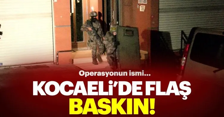 Kocaeli’de “18 Mart” adlı terör operasyonu: 15 gözaltı