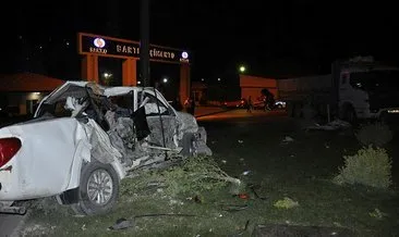 Bartın’da feci kaza: 2 ölü, 4 yaralı