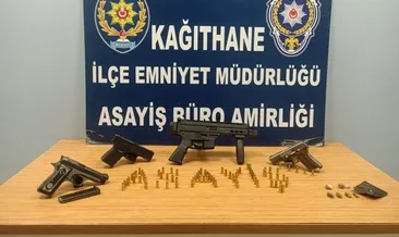 Yağma suçundan aranıyordu: Suikast silahı Uzi ile yakalandı!