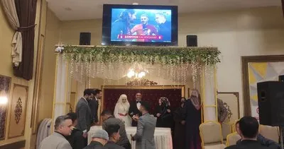 Ağrı’da düğün şenliği Galatasaray şampiyonluğuyla taçlandı