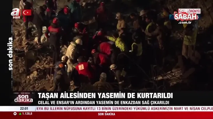 Taşan Ailesi'nden Yasemin de kurtarıldı | Video