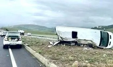 Ardahan’da kaza: 1 ölü, 13 yaralı #ardahan