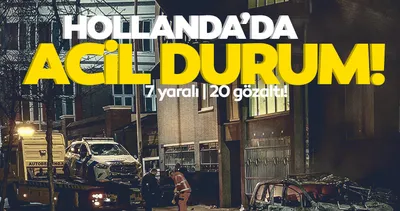 Hollanda’da acil durum! Polis arabaları yakıldı göstericilere ateş açıldı! Koronavirüs gerilimi...