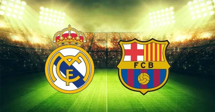 Real Madrid Barcelona maçı saat kaçta, hangi kanalda canlı yayınlanacak? Real Madrid Barcelona El Clasico maçı canlı yayın kanalı