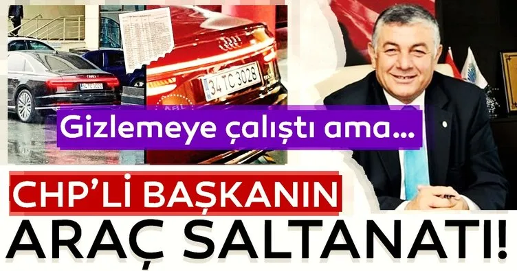 CHP’li Şükrü Genç’in araç saltanatı