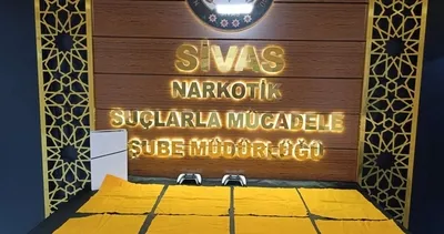 Sivas’ta uyuşturucu operasyonu