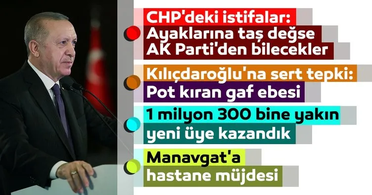 Son dakika haberi! Başkan Erdoğan’dan CHP’li 3 vekilin istifasına yönelik açıklama: Ayaklarına taş değse AK Parti’den bilecekler