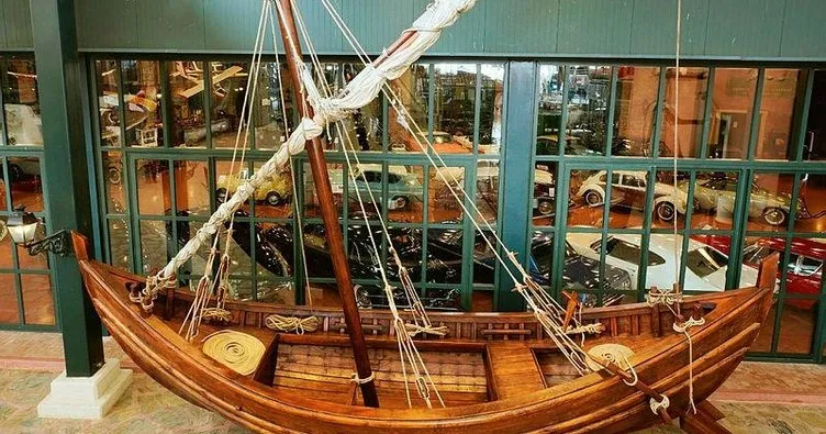 Yenikapı’da çıkan 9. yy teknesi Koç Müzesi’nde