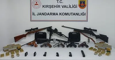 Kırşehir’de silah operasyonu: 2 gözaltı