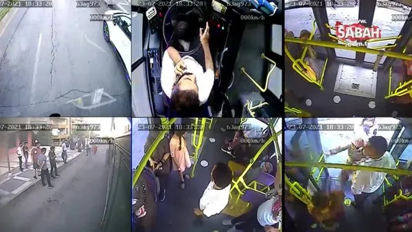 Şanlıurfa'da otobüste fenalaşan vatandaş hastaneye ulaştırıldı | Video