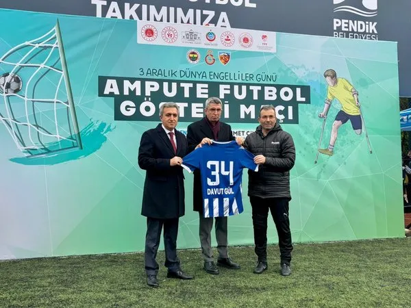 Geleneksel dostluk maçında kazanan Ampute Futbol Takımı:  Anadolu Adliyesi ve Pendik Belediyesi’nden anlamlı etkinlik