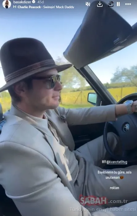 Gözde çift Kıvanç Tatlıtuğ ile Başak Dizer Toskana’da klasik araba deneyimi! Bugünü asla unutamam