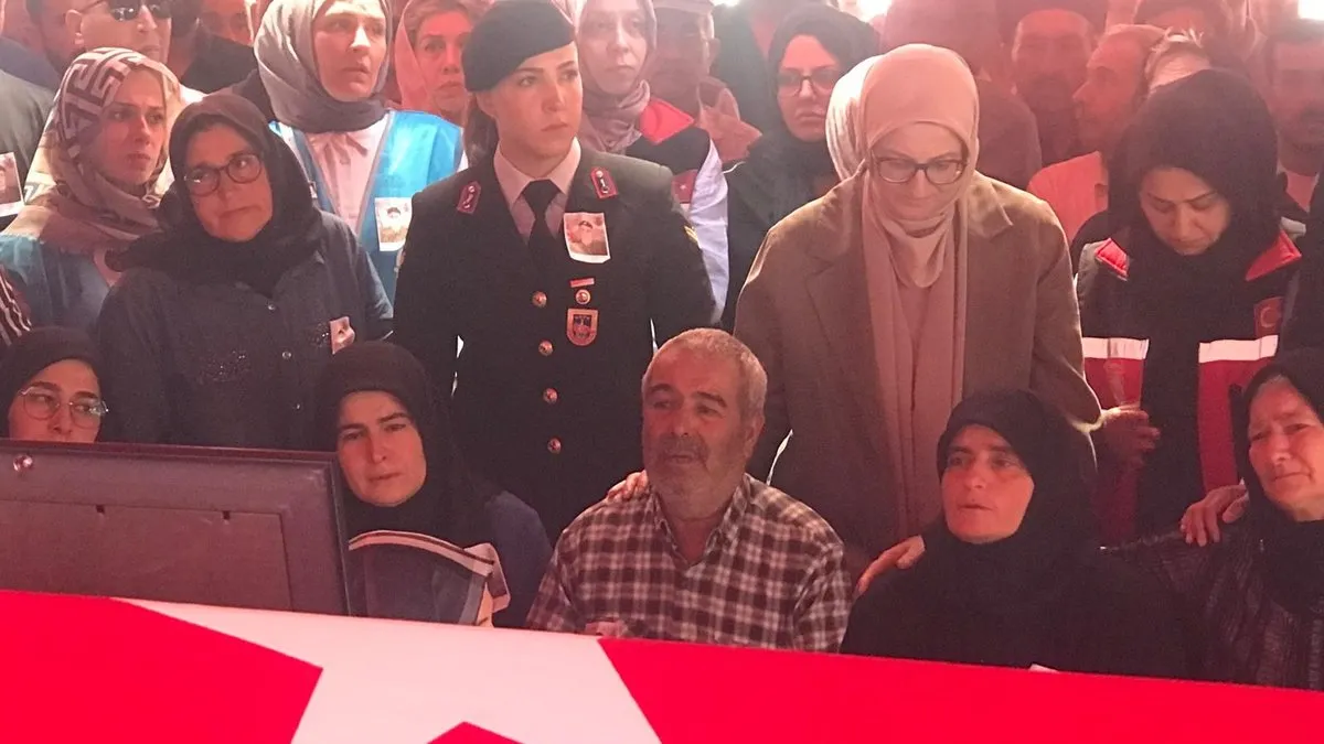 “Oğlumun cenazesi değil düğünü bugün, Benim oğlum artık Türkiye’nin oğlu oldu”