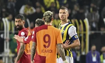Son dakika haberi: Fenerbahçe-Galatasaray derbisinin gerilim tırmandı! Edin Dzeko ile Mauro Icardi...
