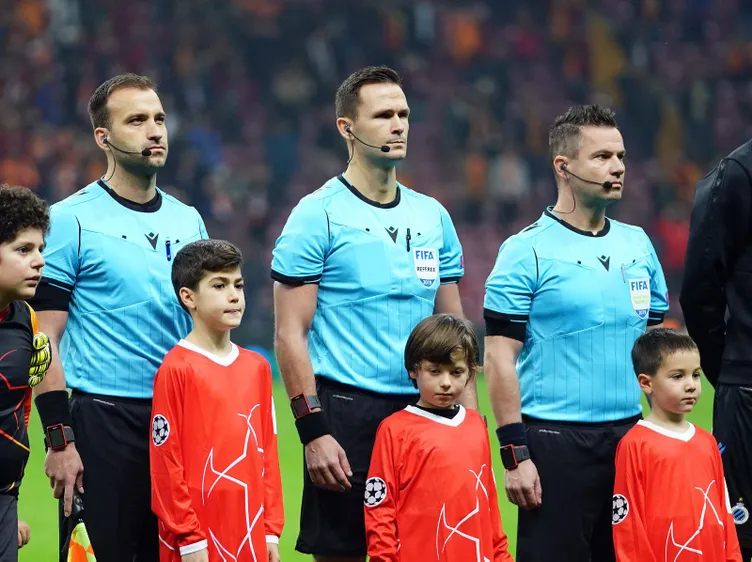 Galatasaray - Club Brugge maçından kareler