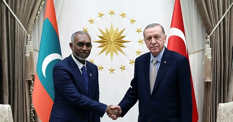 Başkan Erdoğan, Maldivler Cumhurbaşkanı Muizzu ile görüştü