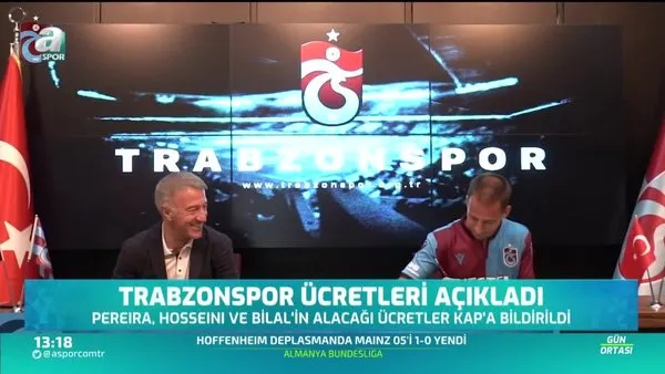Trabzonspor'da 3 imza! İşte ücretler