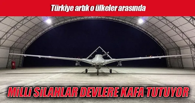 Bayraktar devlere kafa tutuyor
