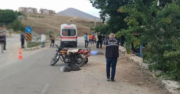 Kahramanmaraş’ta feci kaza! Freni tutmayan motosiklet duvara çarptı: Can pazarı yaşandı