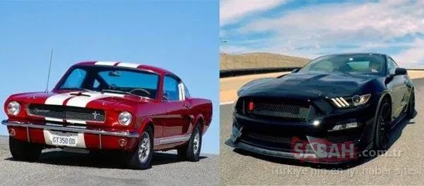 Efsane otomobillerin inanılmaz değişimi