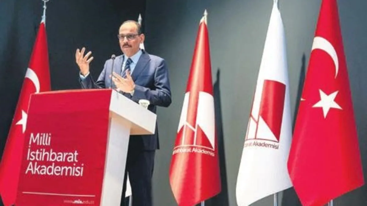 Akademide ilk dersi İbrahim Kalın verdi