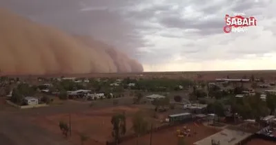 Avustralya’da dev kum fırtınası | Video