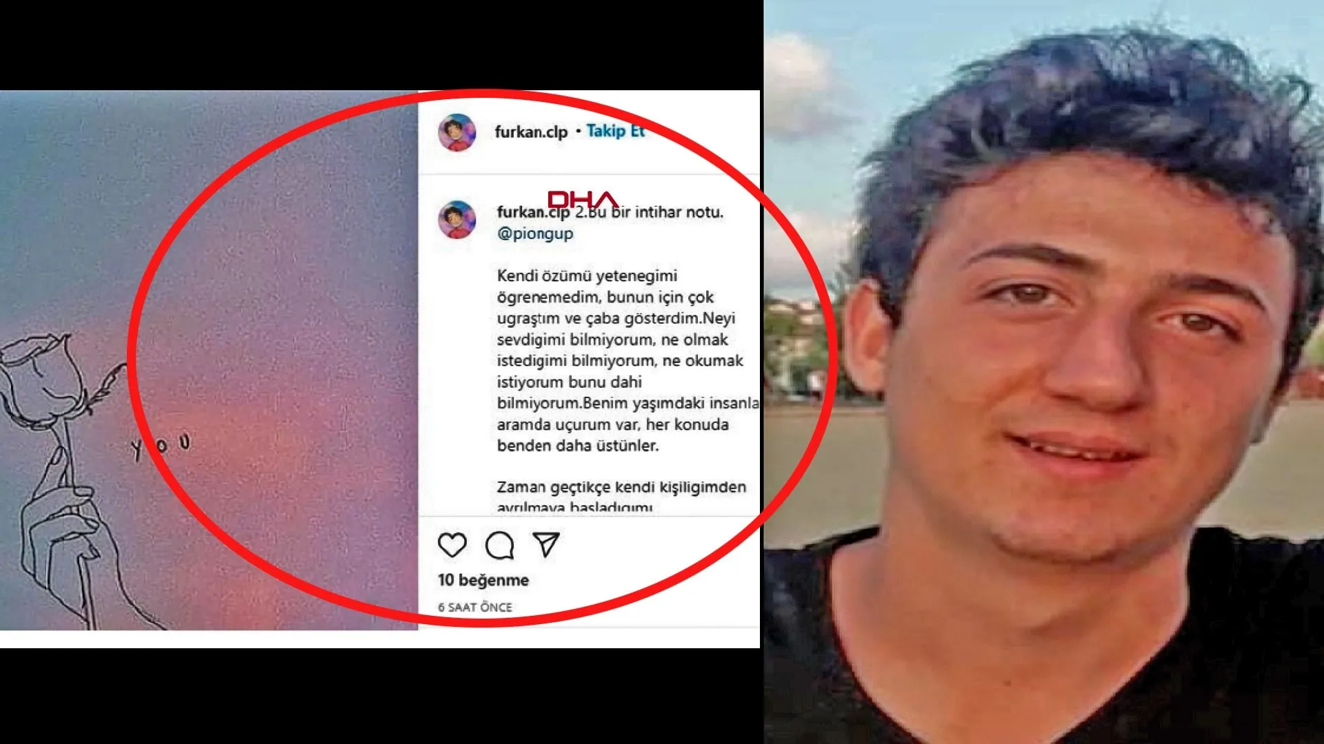 kocaeli de sosyal medyadan paylasimda bulunan 18 yasindaki furkan celep kayaliklardan atlayarak oldu video videosunu izle son dakika haberleri