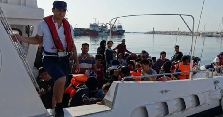 Datça açıklarında 33 kaçak göçmen yakalandı