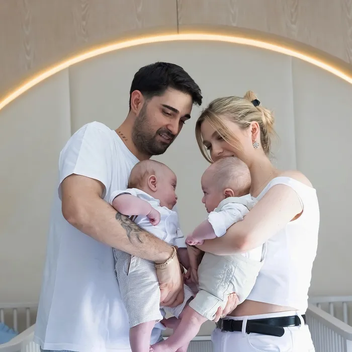 İdo Tatlıses’ten bebekleriyle pazar pozu! Yasemin Şefkatli böyle paylaştı...