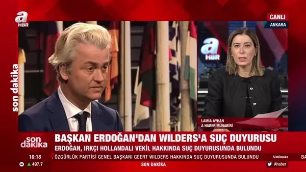 Başkan Erdoğan'dan ırkçı Hollandalı Wilders'a suç duyurusu! | Video