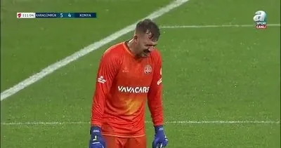 ZTK’da Fatih Karagümrük 5 - 4 Konyaspor maçında Emiliano Viviano’nun titrediği anlar kamerada!