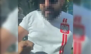 Şehir eşkıyası trafikte dehşet saçtı: Önünü kestiği araca saldırdı! #antalya