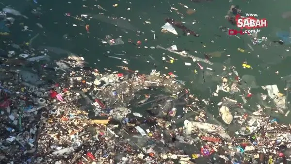Karadeniz'e atılan çöpler, barınaklara birikiyor | Video