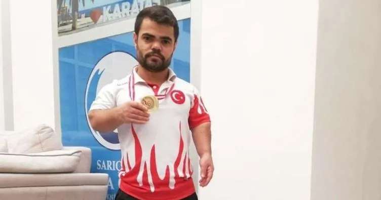 Milli para halterci Abdullah Kayapınar, dünya şampiyonu oldu