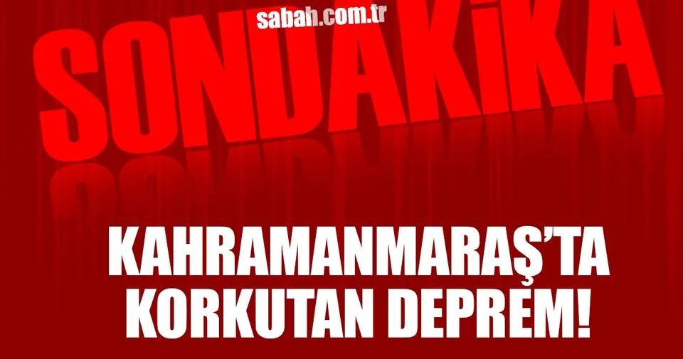 Son Dakika Kahramanmaras Ta Deprem Son Dakika Haberler