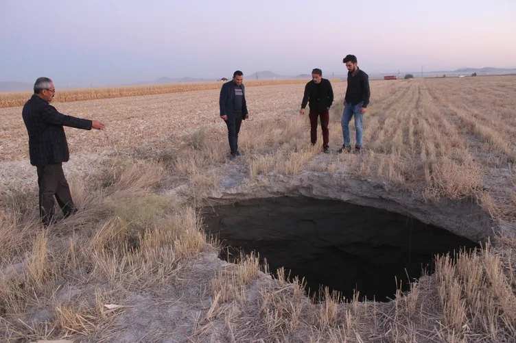 Bir yılda 9 obruk oluştu