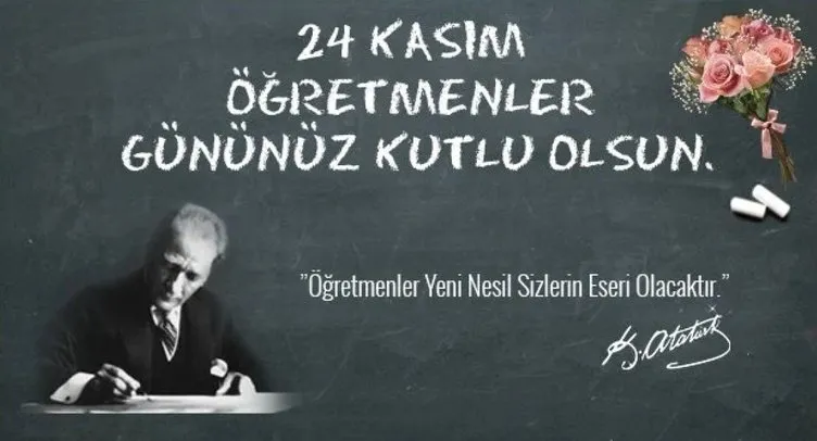 ÖĞRETMENLER GÜNÜ MESAJLARI 2022: Atatürk görselli en güzel, kısa, uzun, en yeni ve resimli 24 Kasım Öğretmenler Günü mesajları ve sözleri indir hemen