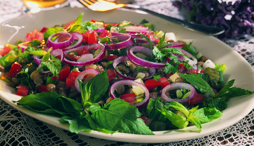 Yeşil Mercimek Salatası