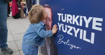 23 Nisan etkinliklerinde gülümseten Erdoğan sevgisi